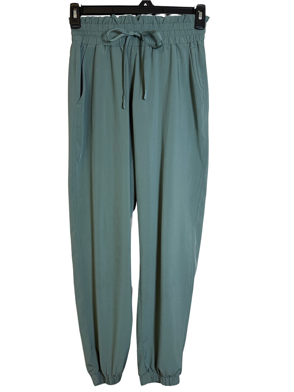 Mono B Sage Green Silky Flowing Jogger Ladies Medium